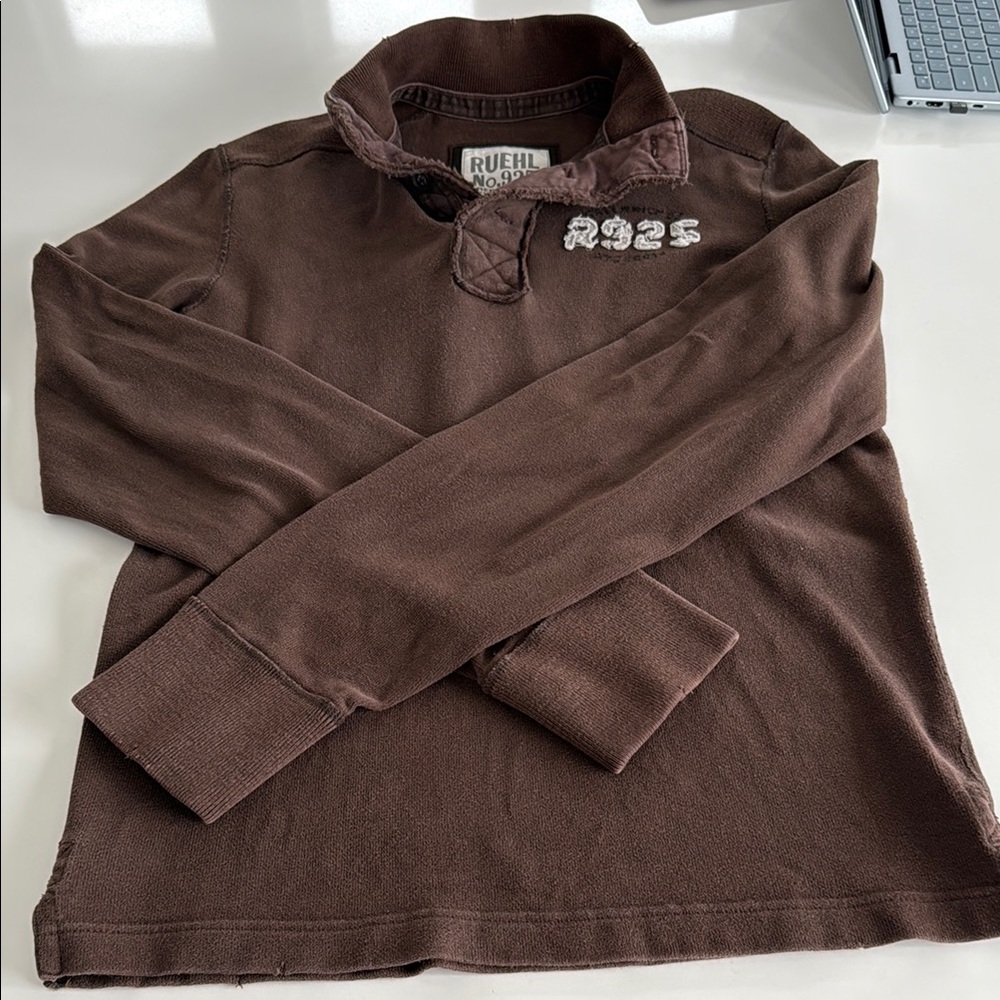 Brown Ruehl No.925 Long Sleeve Shirt Large